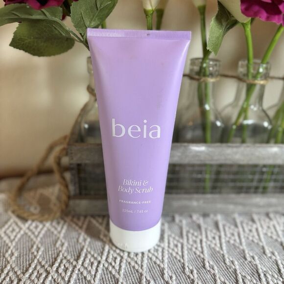 Beia Bikini & Body Scrub Fragrance Free 7.61 oz 225ml New Without Box & Sealed - Picture 1 of 4